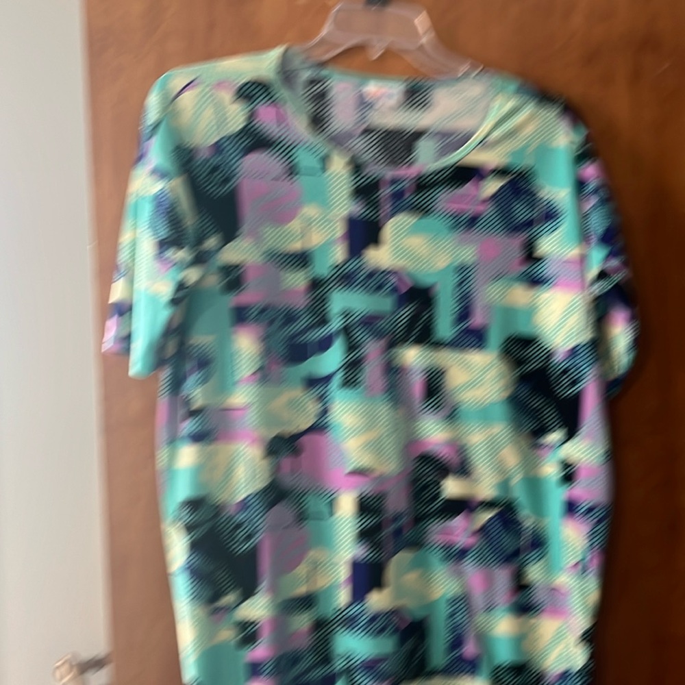 LulaRoe Colorful Irma Tunic Top , Small